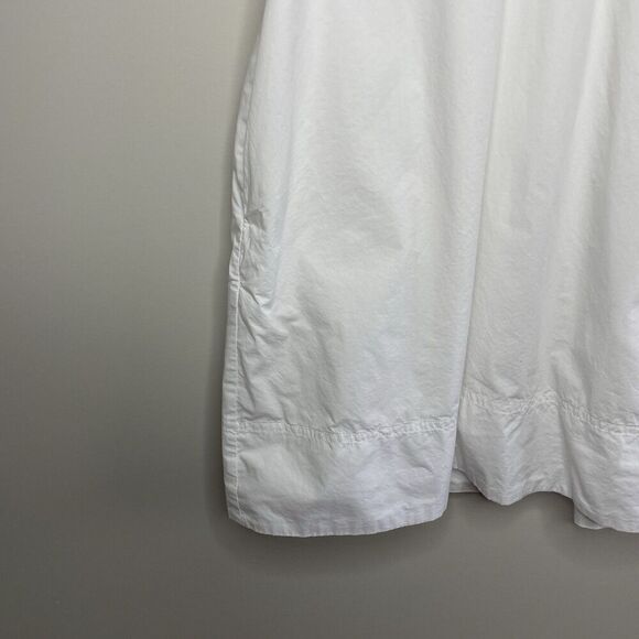 MADEWELL Mini Shift Dress Women Medium White V-Neck Lined Pockets NP093 - Picture 5 of 11